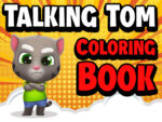 Cărți de colorat Talking Tom
